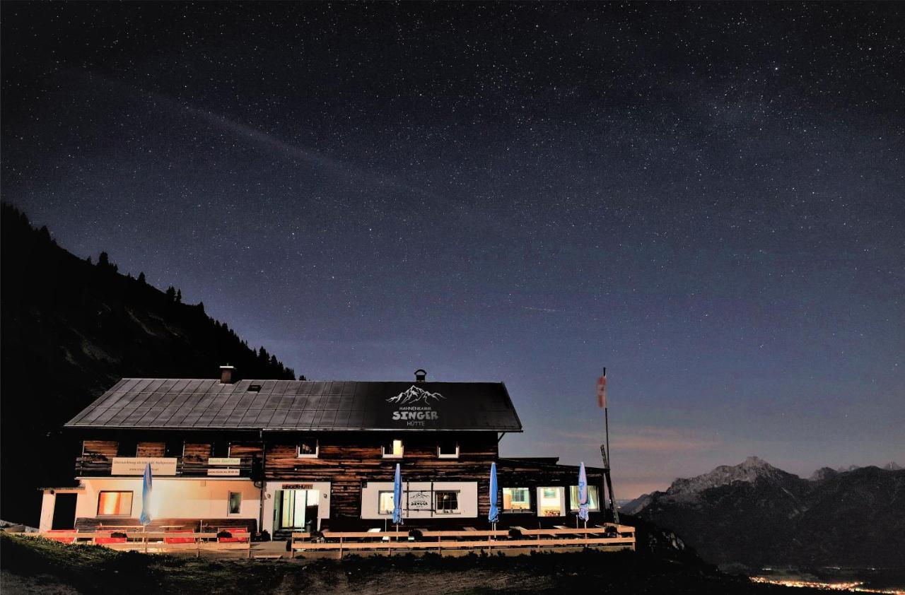 Berggasthof Singerhutte In Hofen, Reutte Hotell Exteriör bild