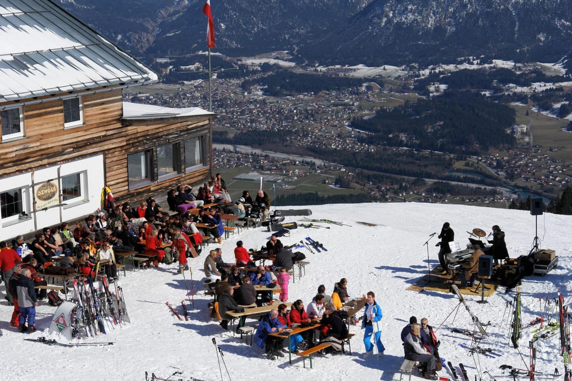 Berggasthof Singerhutte In Hofen, Reutte Hotell Exteriör bild